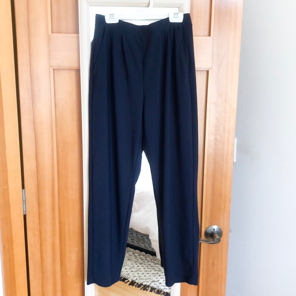 LEITH pleatfront trousers